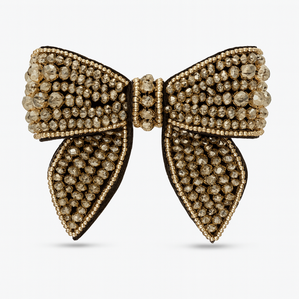 Skopynt Sløyfe Champagne