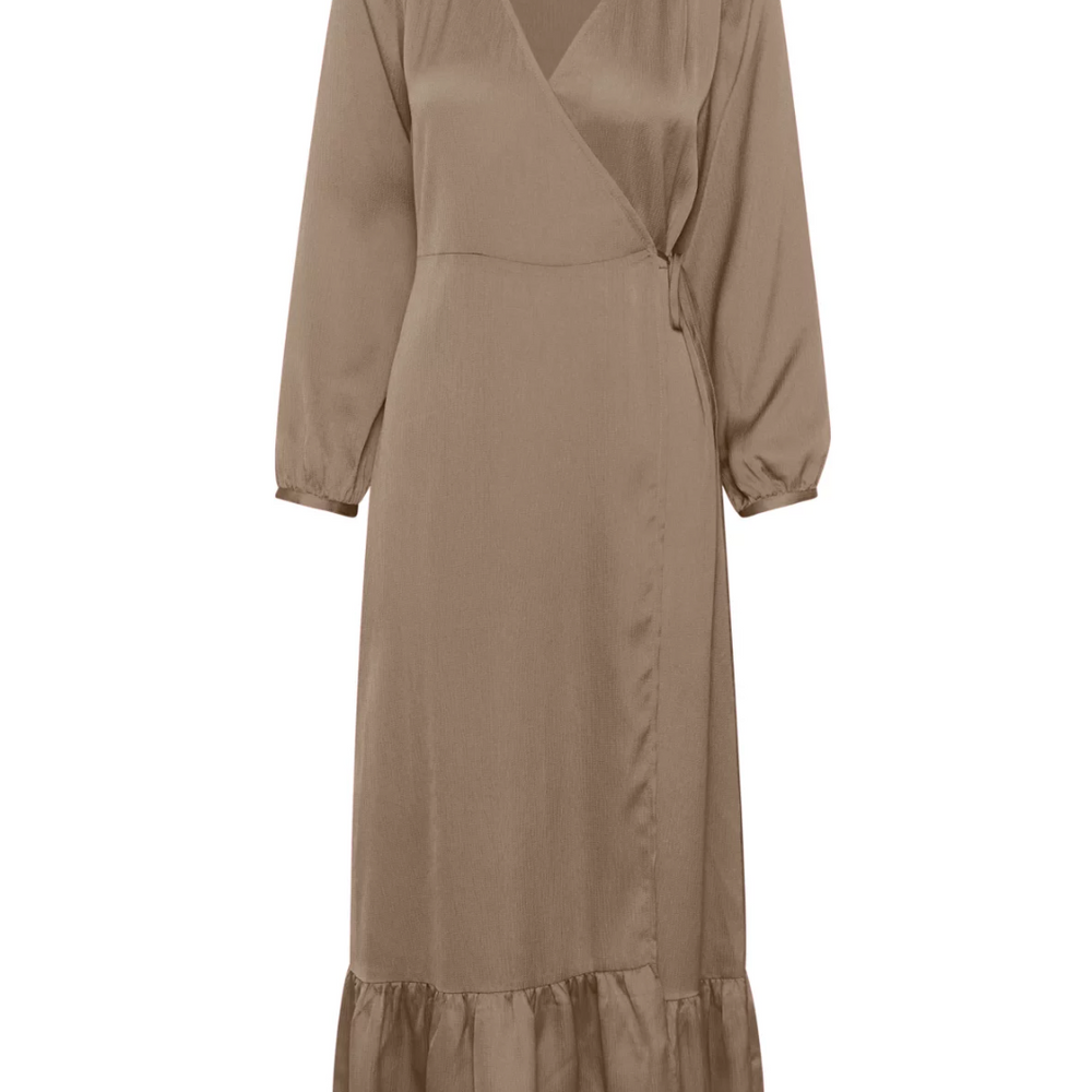 Loana Wrap Dress Maxi Morel