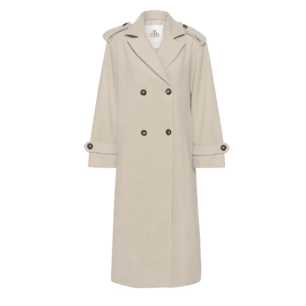 Posie Coat Silver Cloud