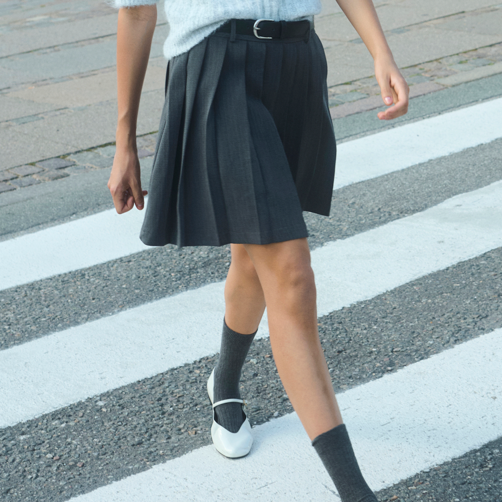 
                      
                        Ro Skirt Grey Melange
                      
                    