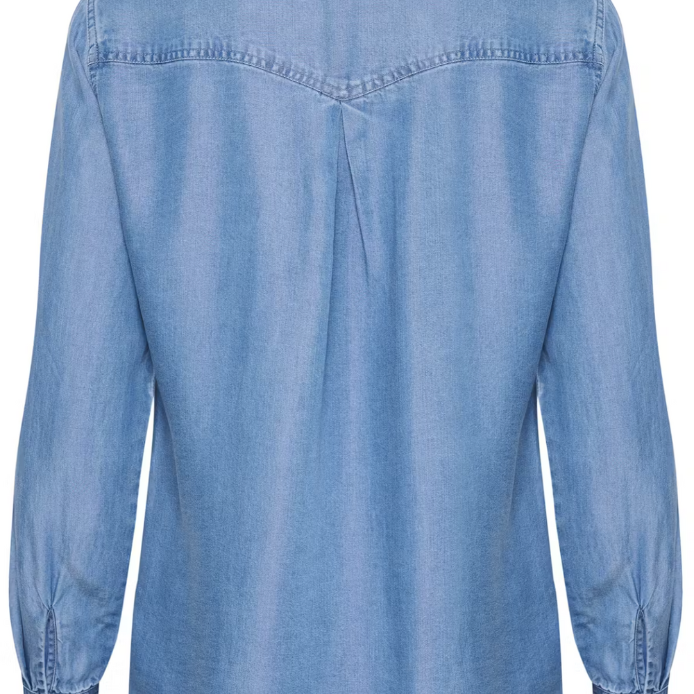 The Denim Shirt Light Blue Wash