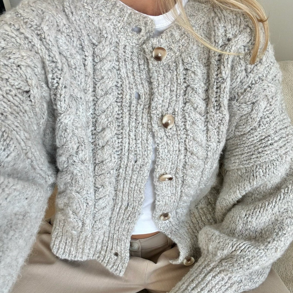 Ella Cardigan Light Greige