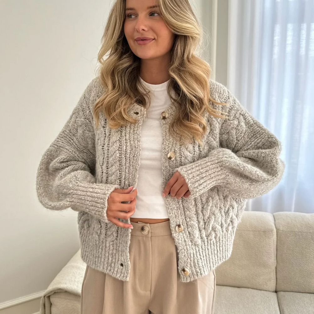 
                      
                        Ella Cardigan Light Greige
                      
                    