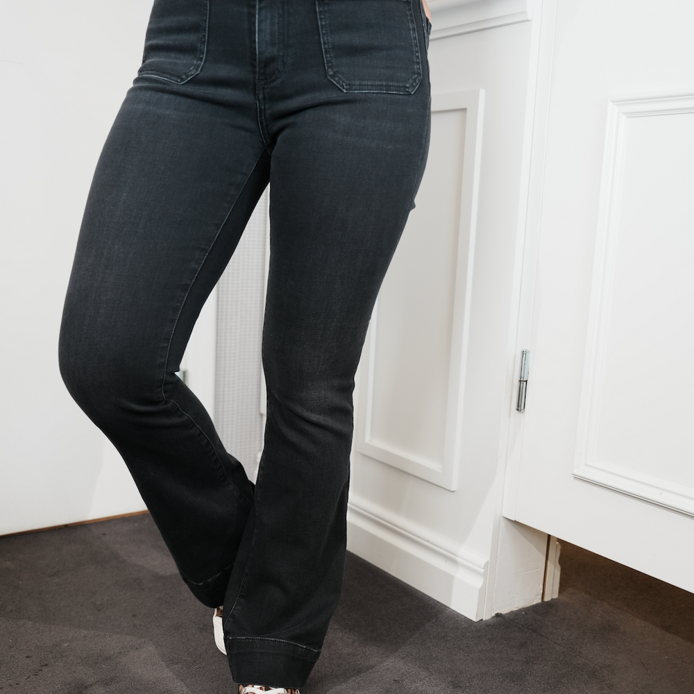 Jim Cashmere Jeans Black Dark Vintage Wash