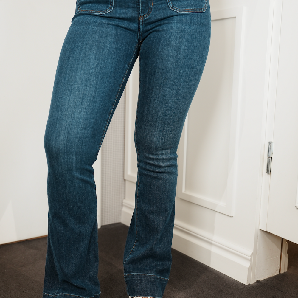 Jim Cashmere Jeans Blue Raw Vintage Wash