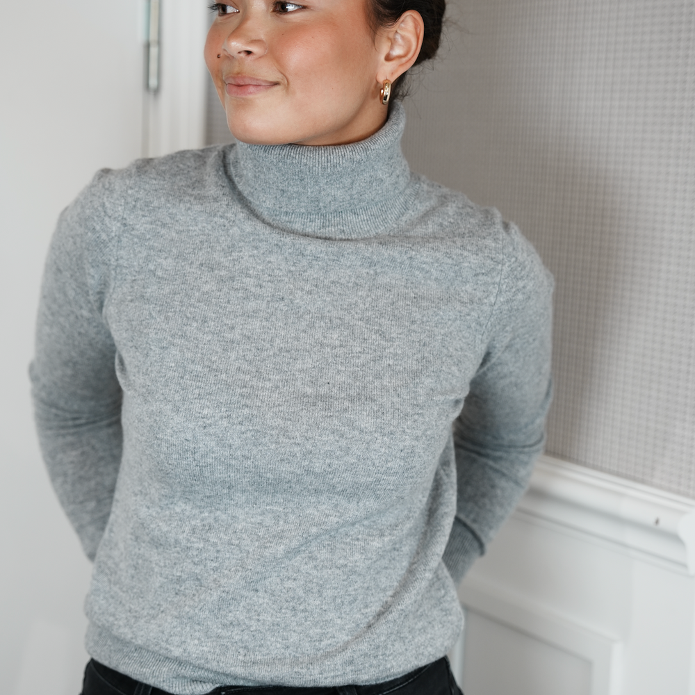 Mae Pullover Grey Melange