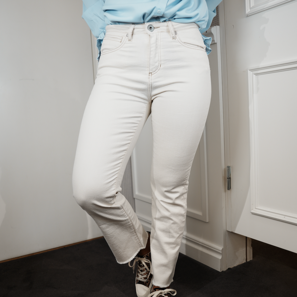 Salome Jeans Offwhite Denim Wash