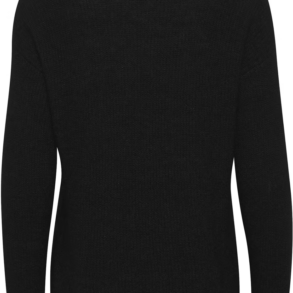 The knit pullover Black