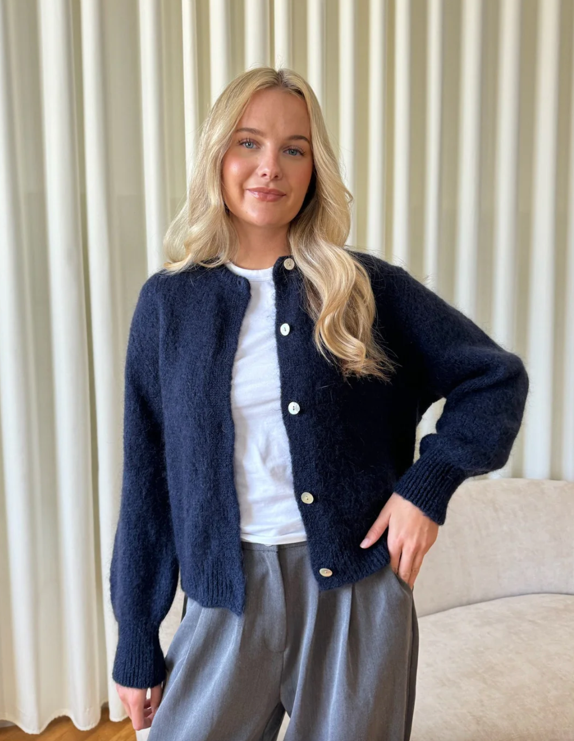 Ida Cardigan Navy