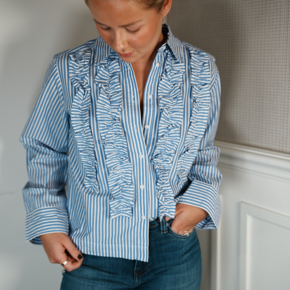 Pranvera Shirt Amparo Blue Stripe