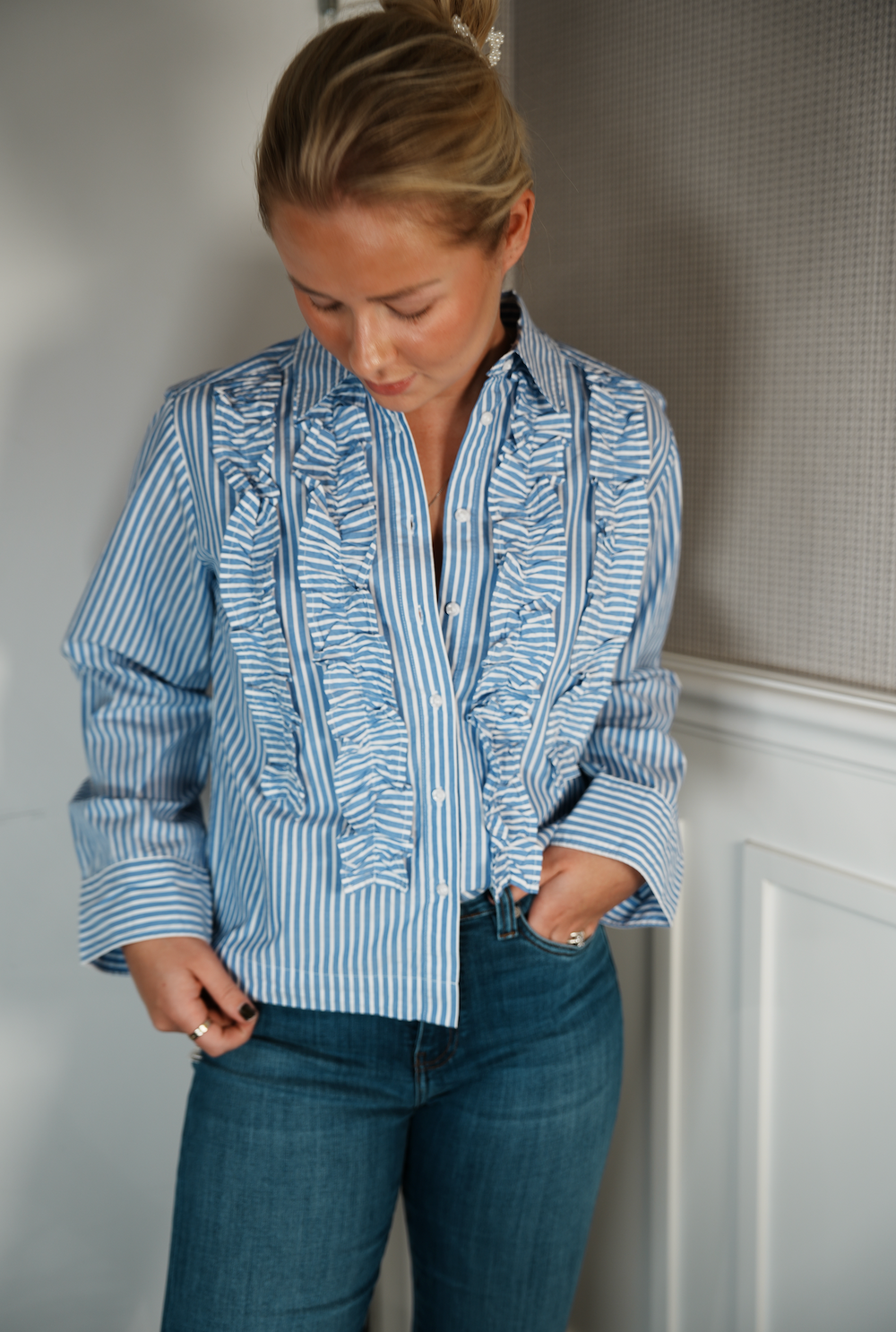 Pranvera Shirt Amparo Blue Stripe