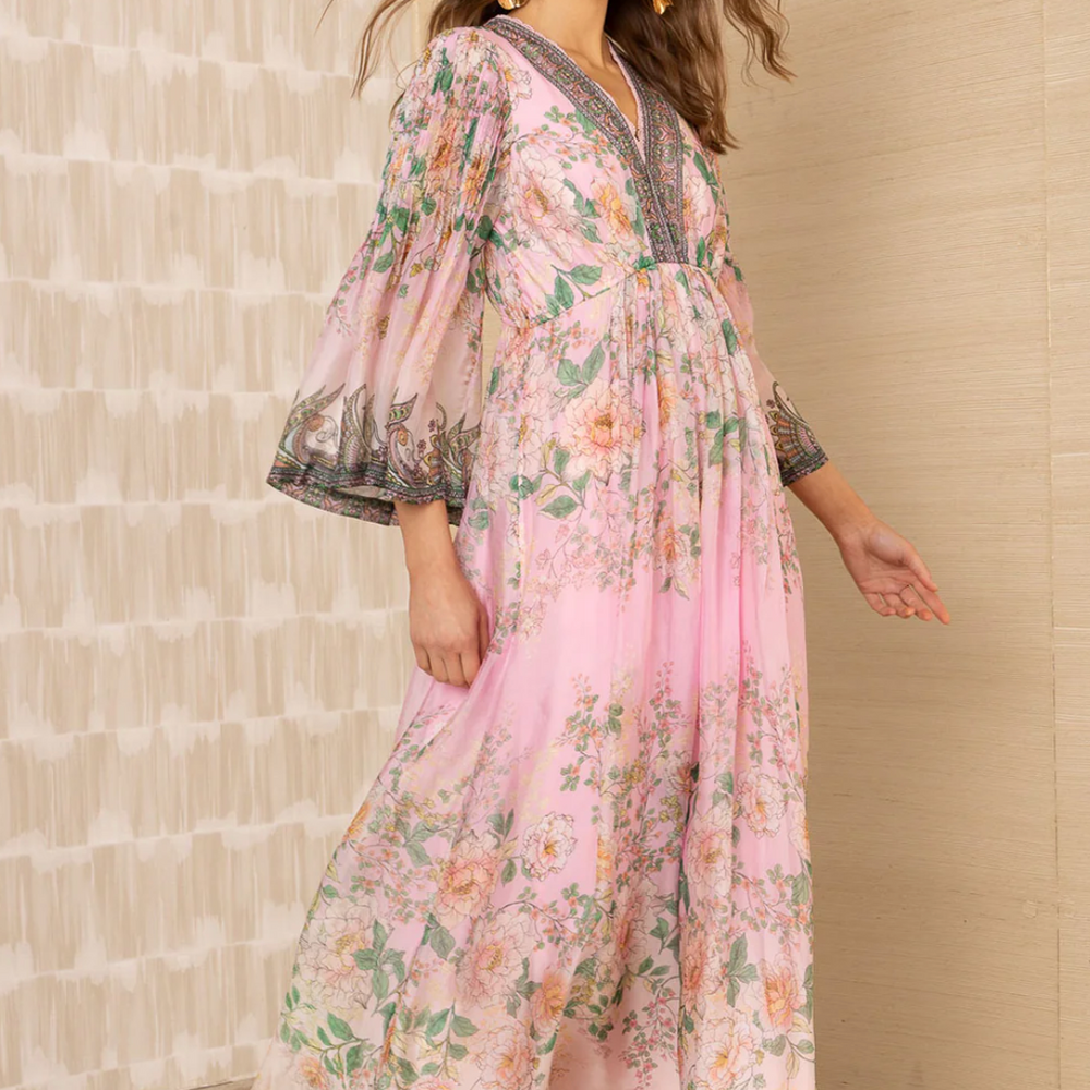 
                      
                        Alanna Long Dress Pink
                      
                    