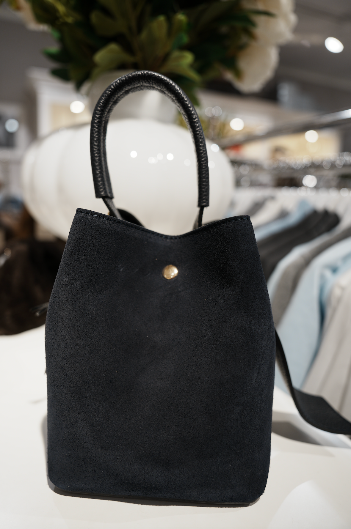 Bucket Bag Semsket Navy