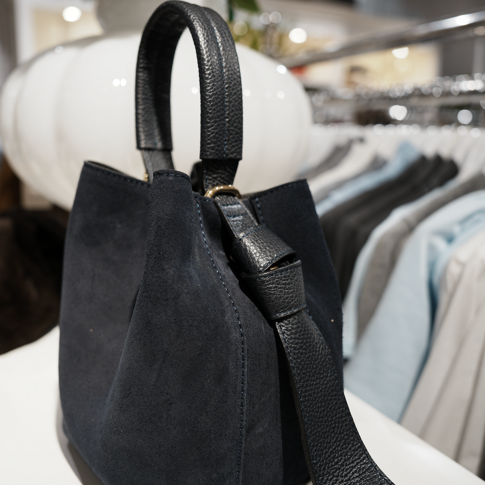 Bucket Bag Semsket Navy