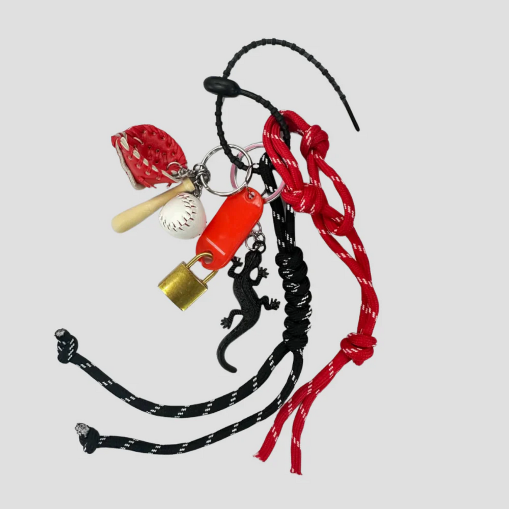 Bagcharm baseball RED