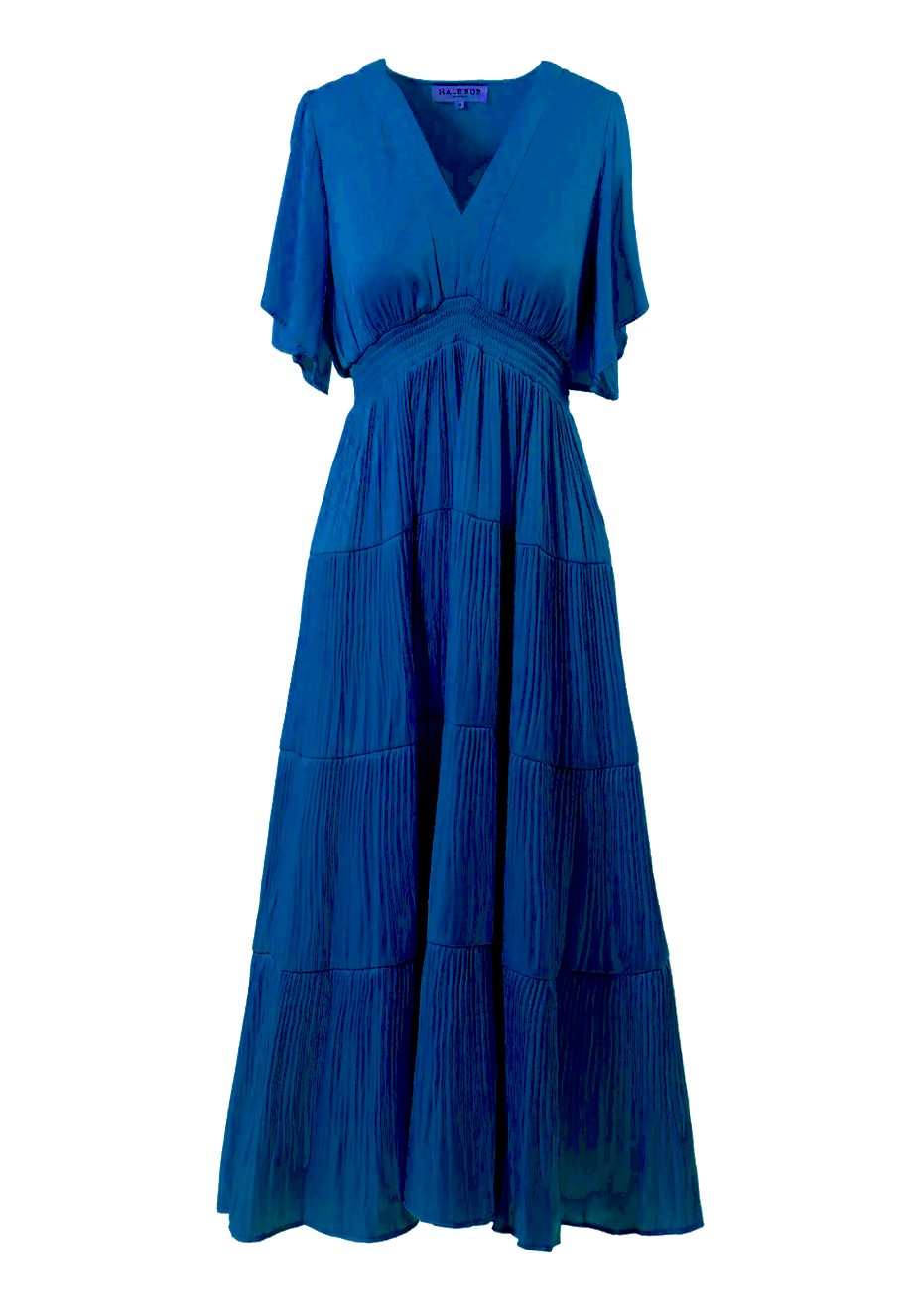 Angie Solid Dress Indigo