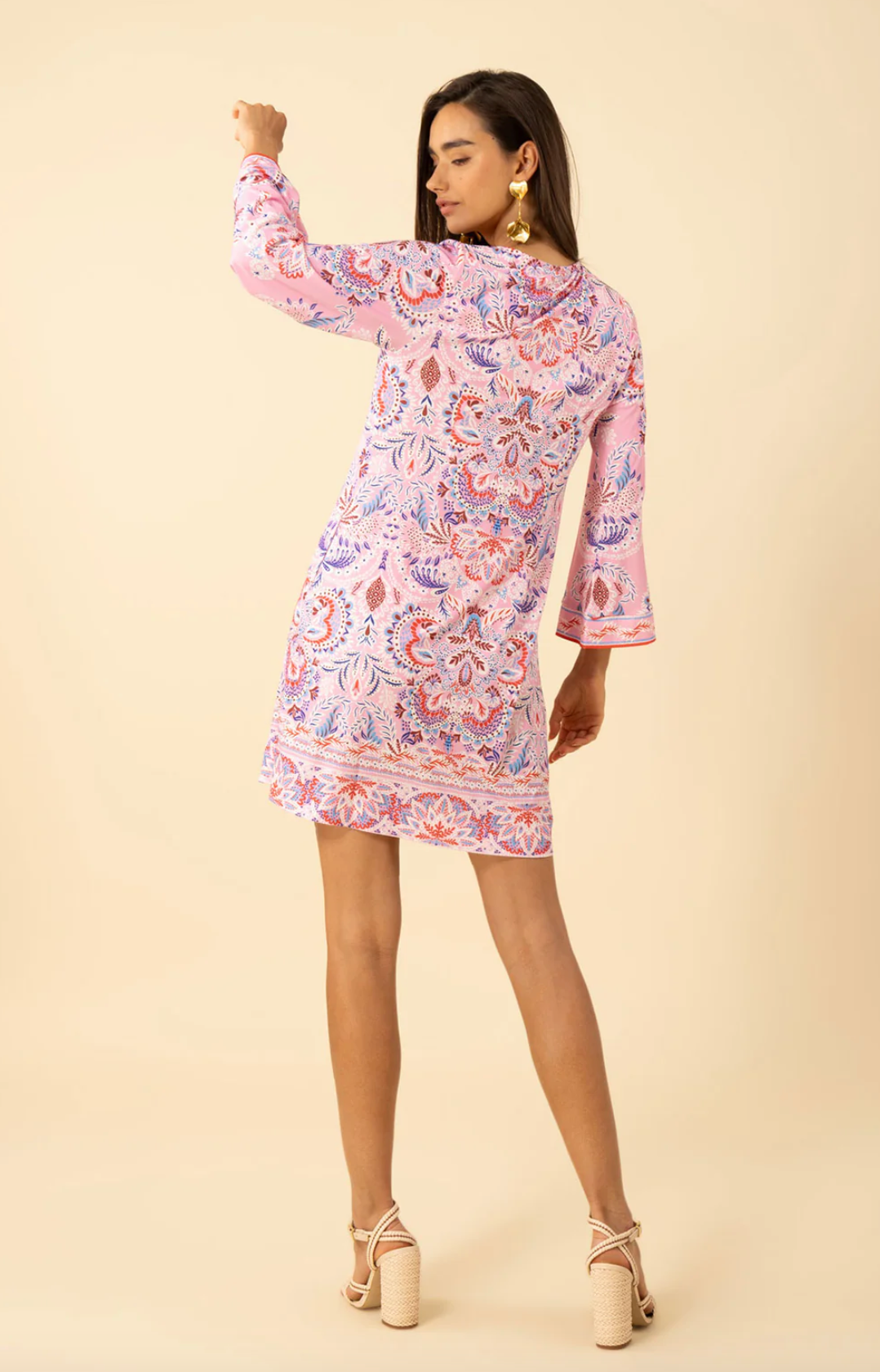 Aila Midi Dress Pink