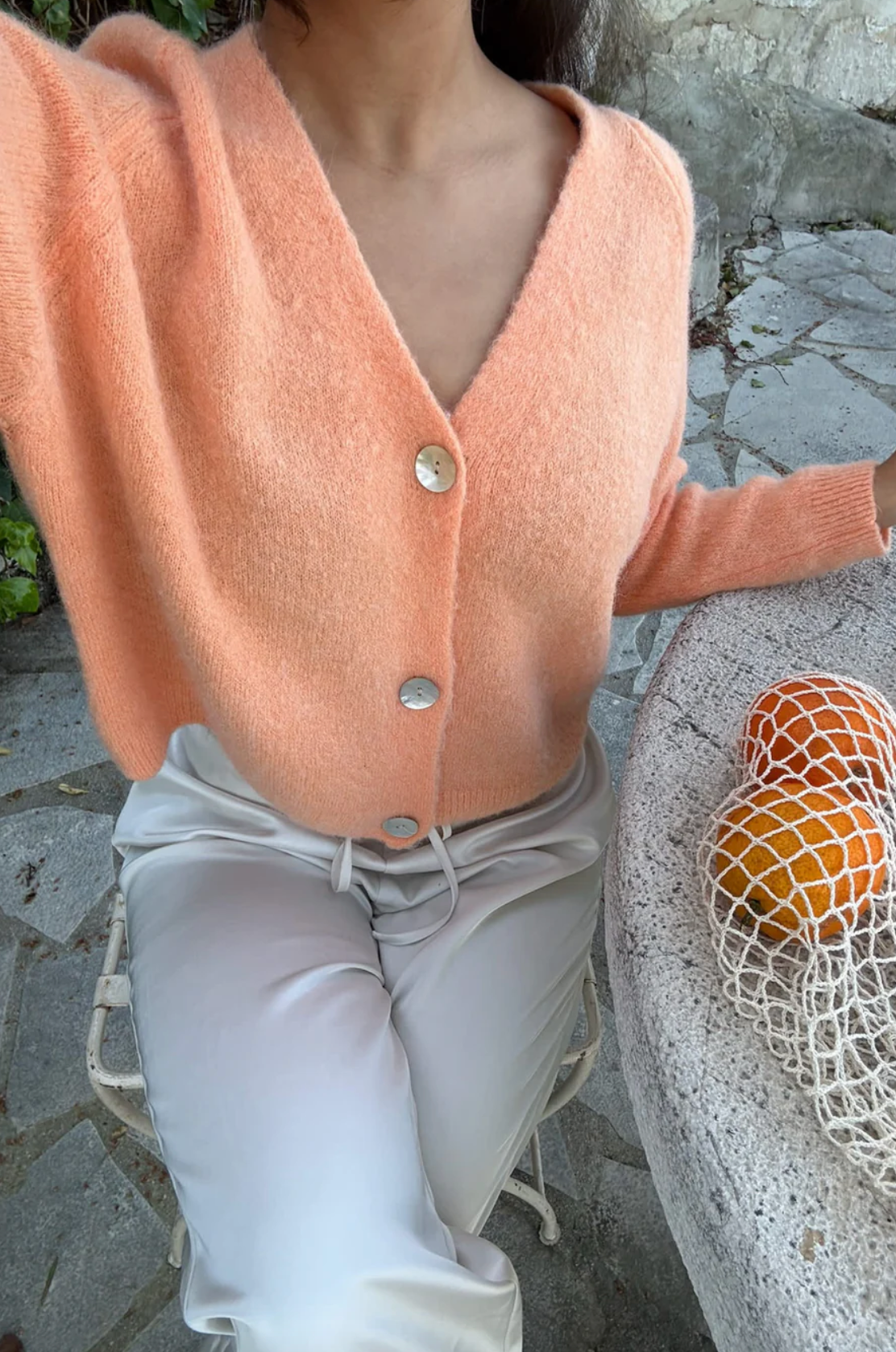 Vicky Cardigan Orange