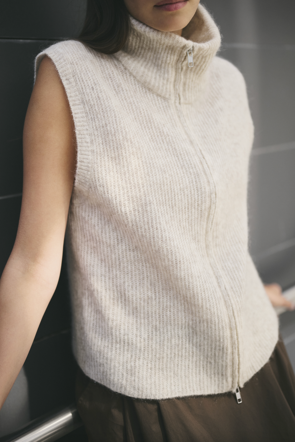 Zelda Waistcoat Soft Nude