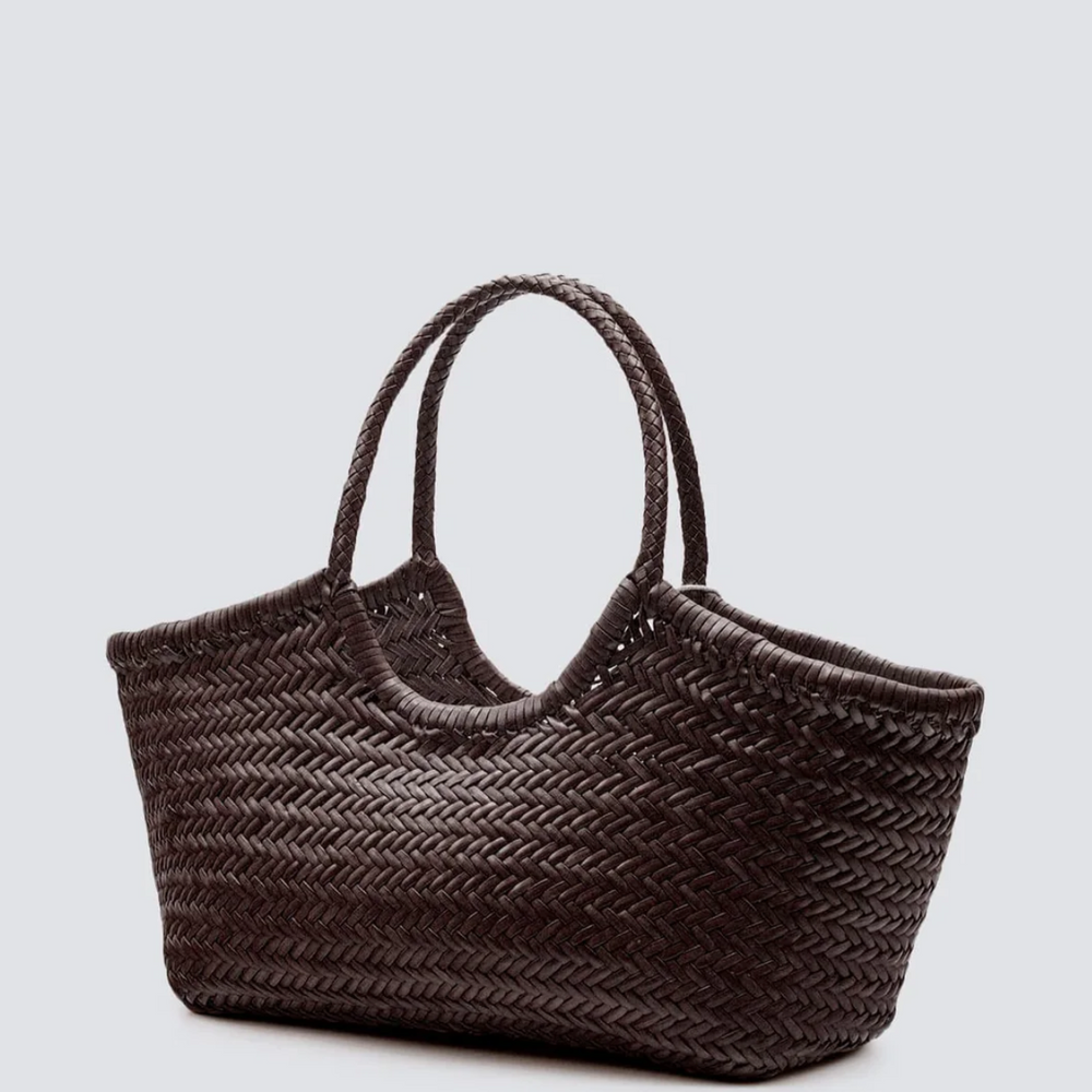 Nantucket Basket Big Dark Brown