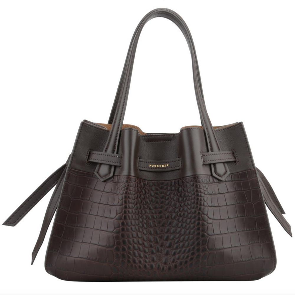 Blossom Crocco MEDIUM Brown