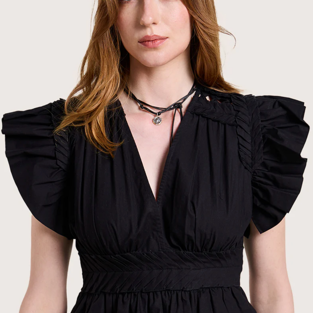 Aurora Mini Dress Black