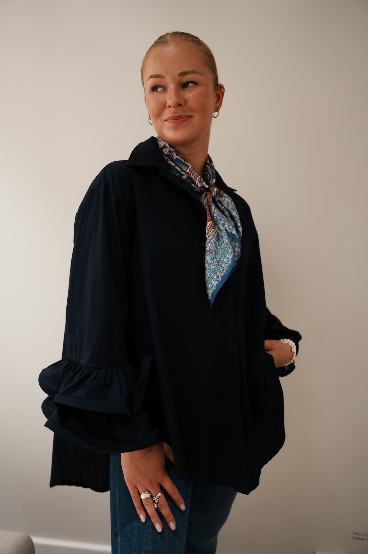 Bella Skjorte Navy