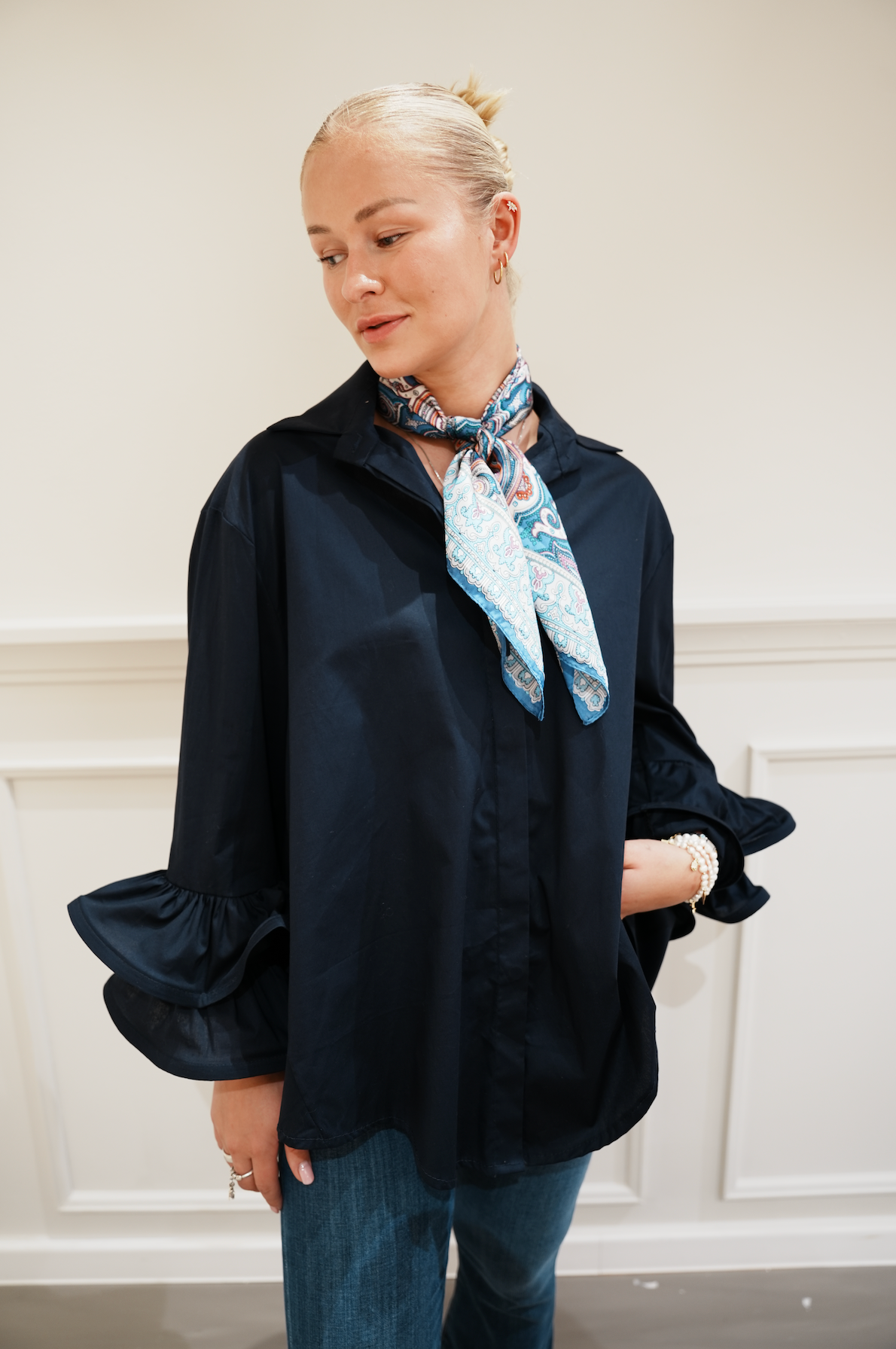 Bella Skjorte Navy