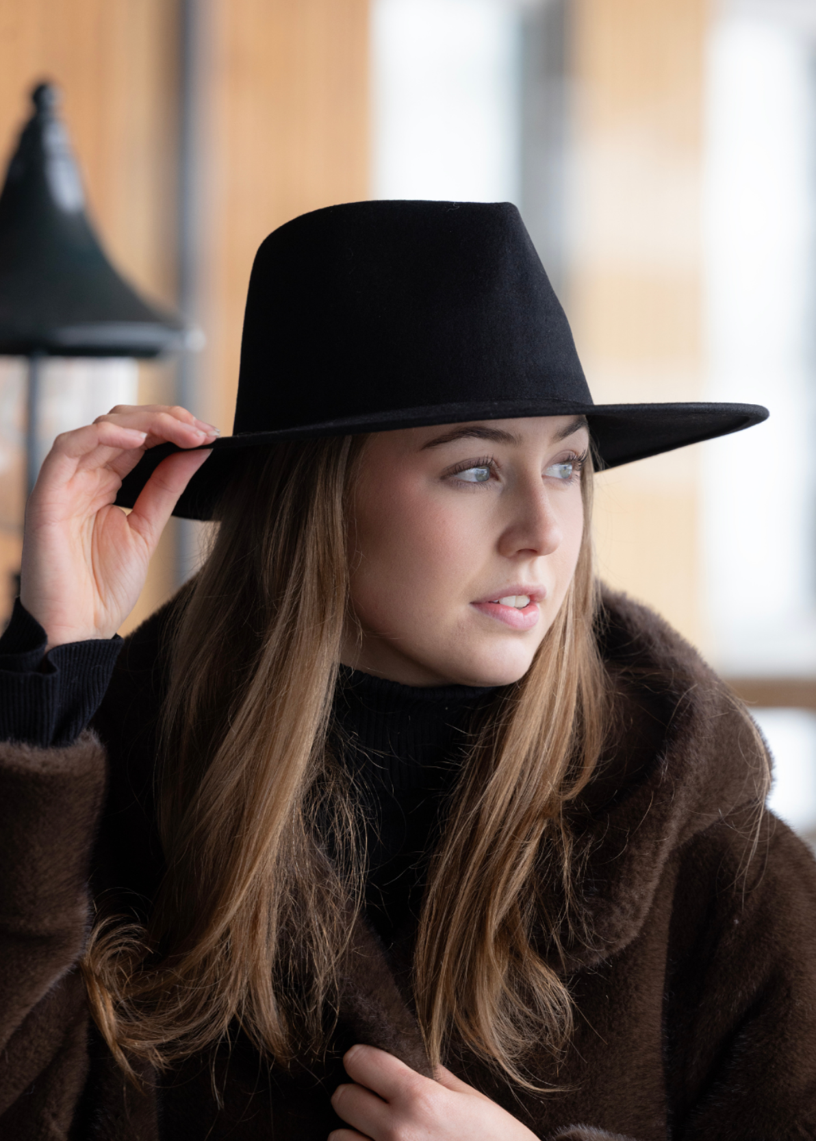 Verbier Fuskepels Jakke Brown