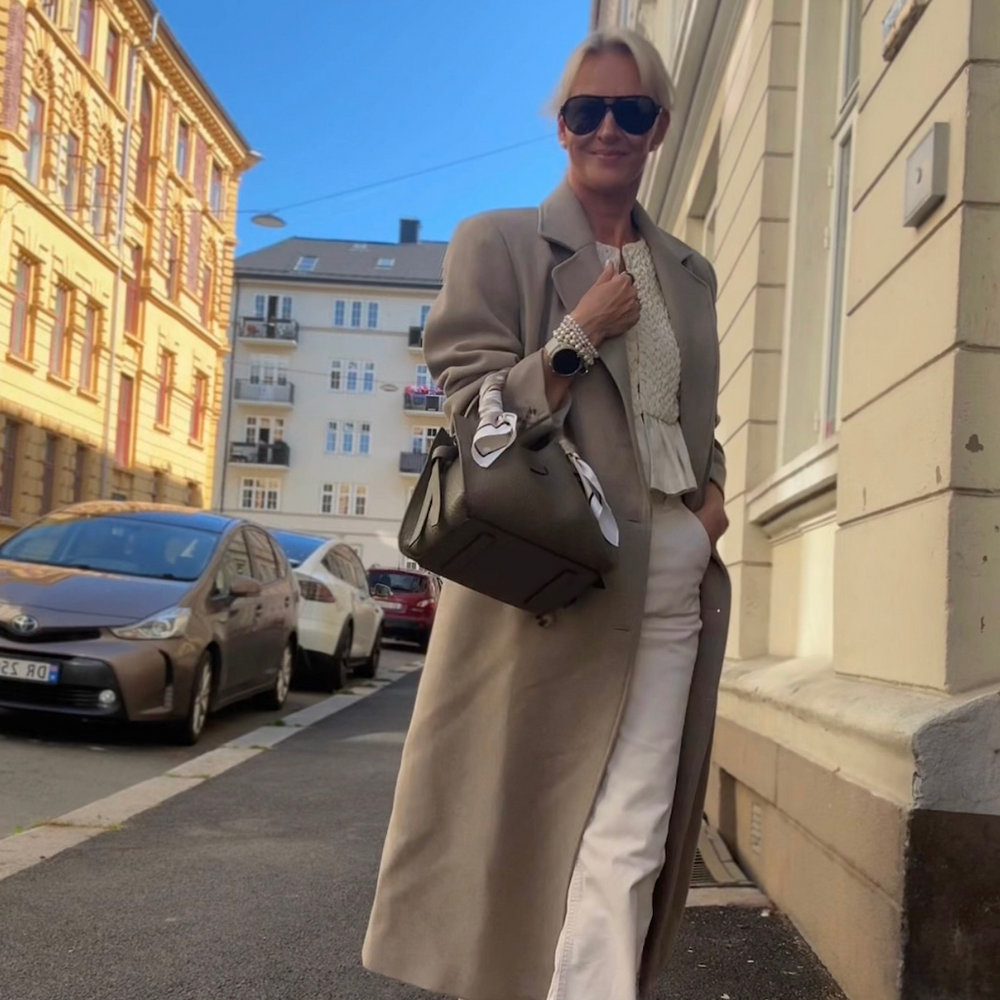 Frannie Coat Pure Sand