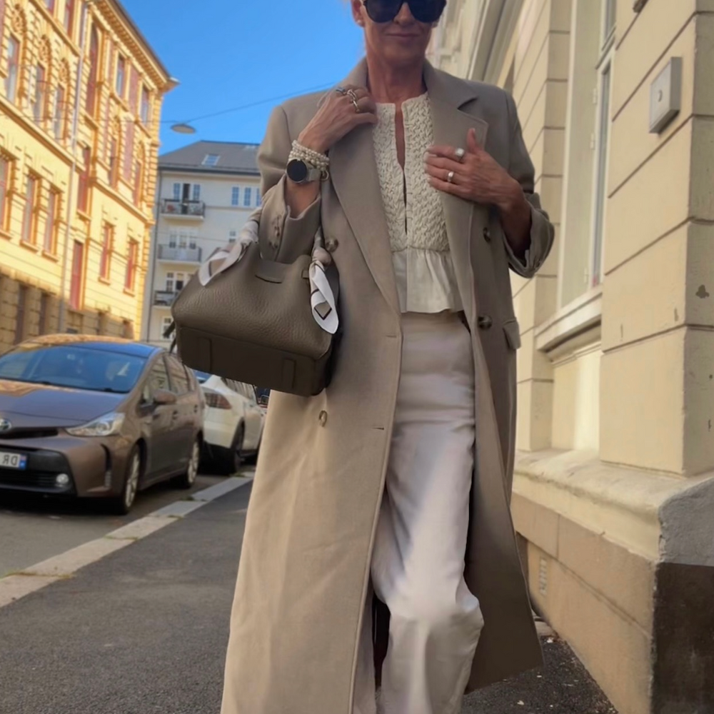Frannie Coat Pure Sand