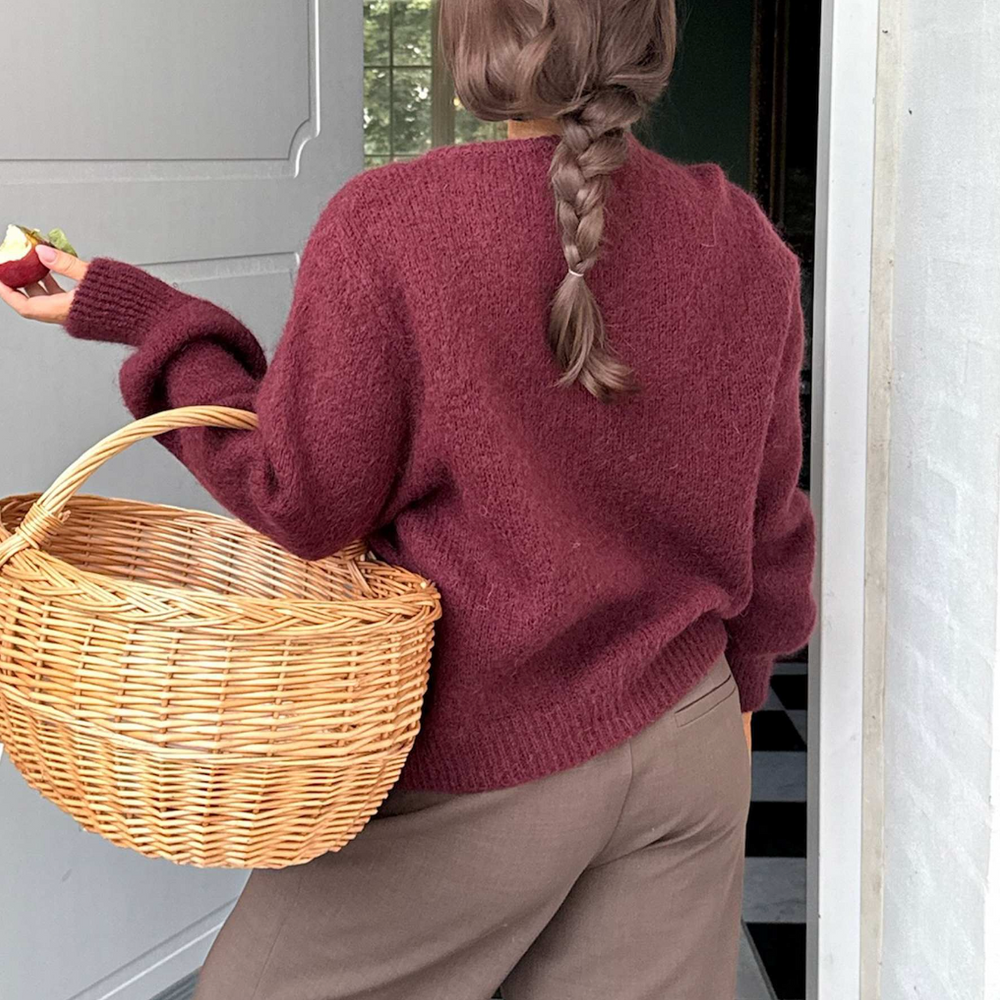 
                      
                        Ida Cardigan Bordeaux
                      
                    
