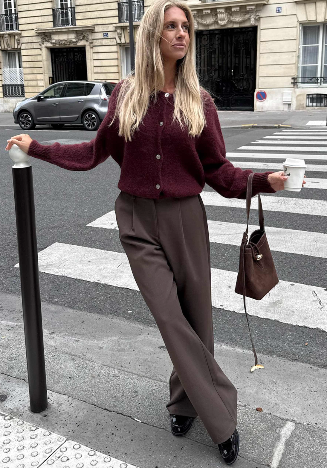 Ida Cardigan PREORDER Bordeaux