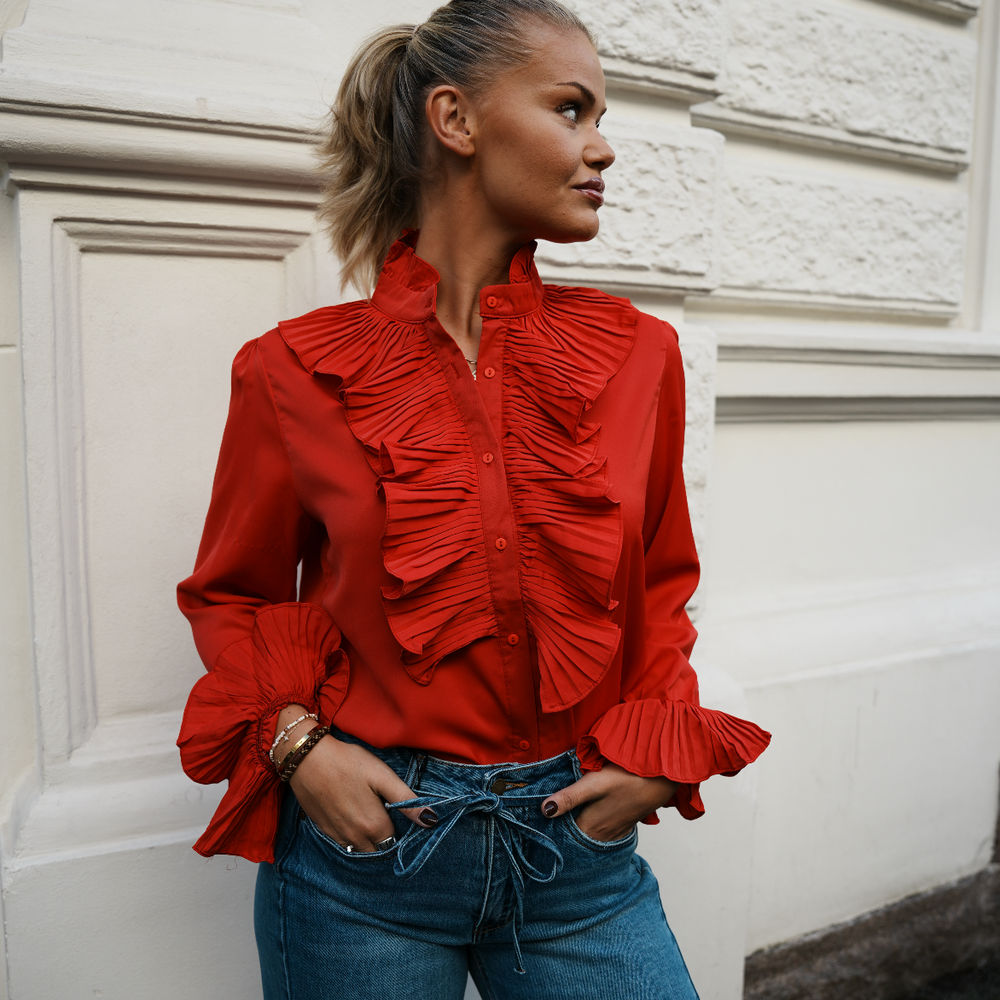 Natasja Bluse Red