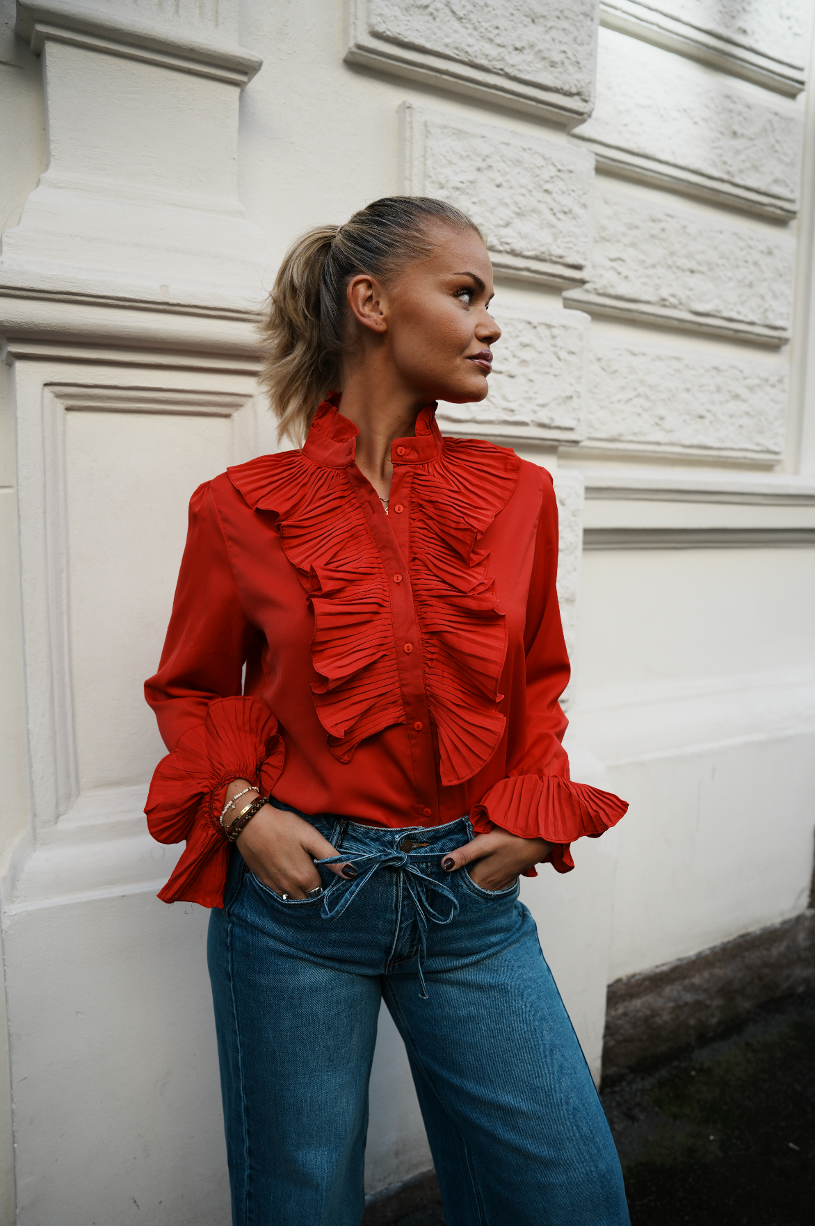 Natasja Bluse Red