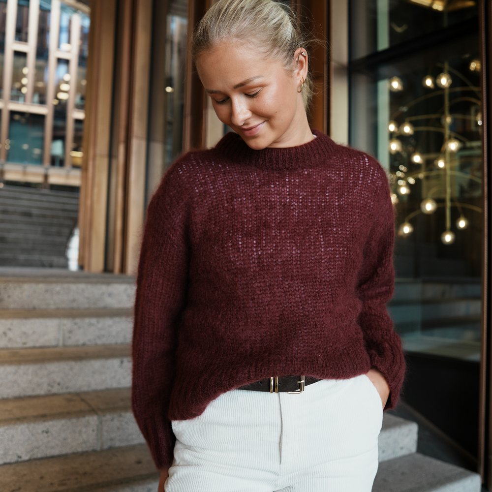 Sille Pullover Tawny Port