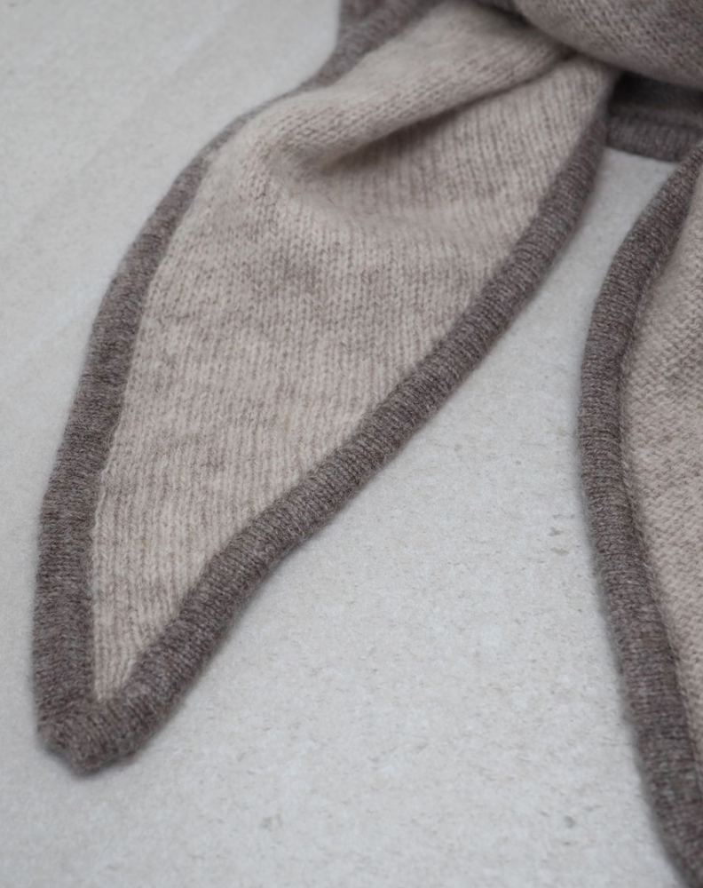 
                      
                        Skjerf Merinoull To Farger Beige/Taupe
                      
                    