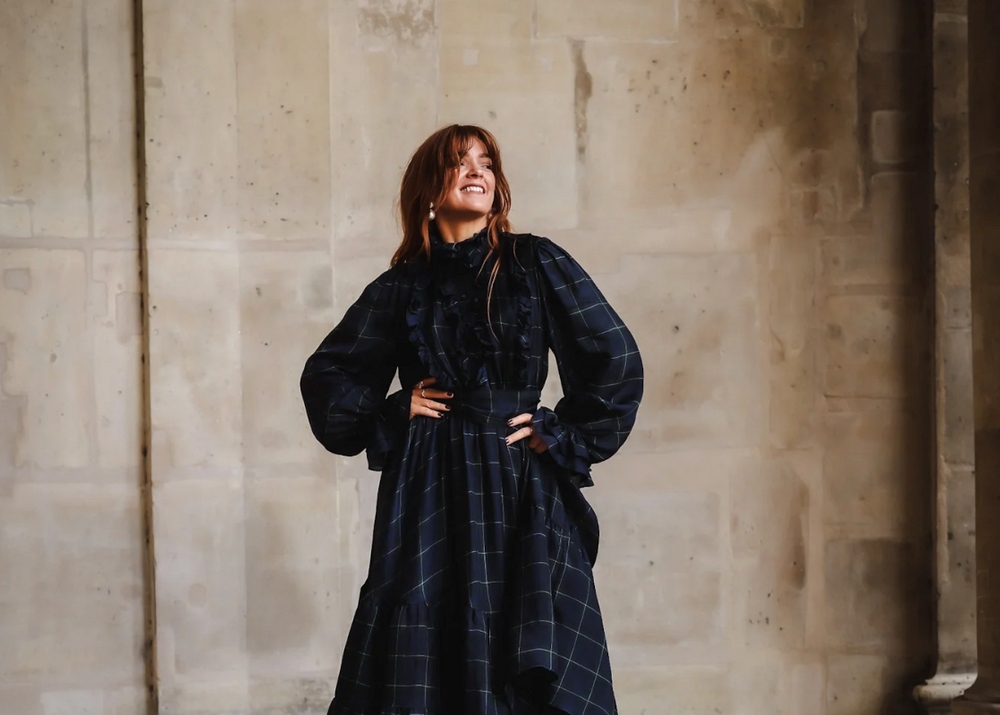 
                      
                        Check Showpiece Dress
                      
                    