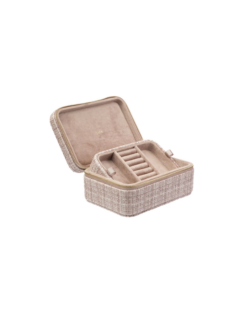 
                      
                        Tweed Jewellery Box Warm Taupe
                      
                    