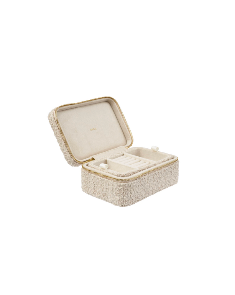 Tweed Jewellery Box Sand