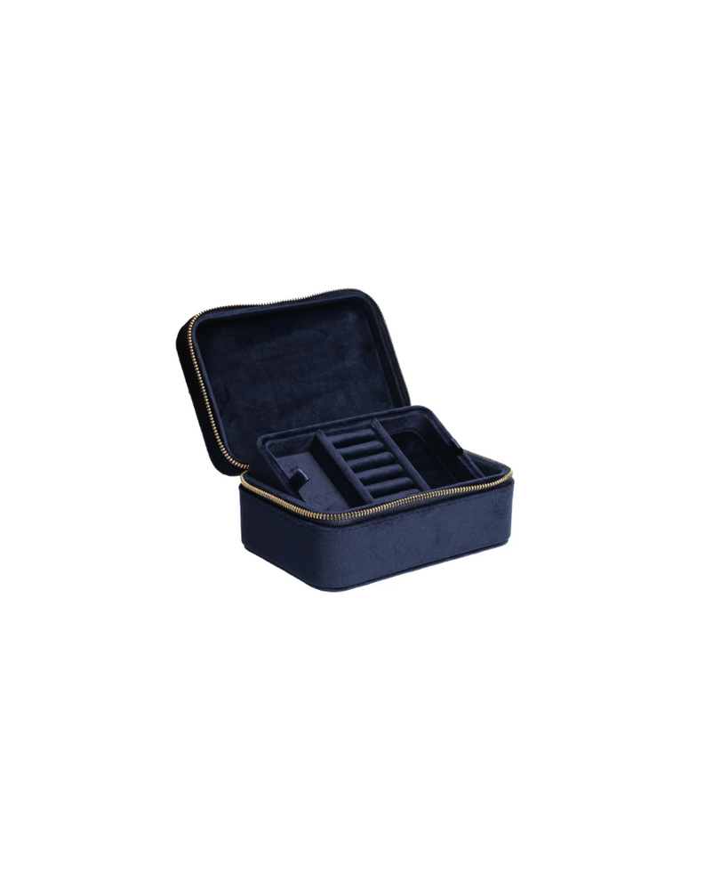 
                      
                        Velvet Jewellery Box Navy
                      
                    
