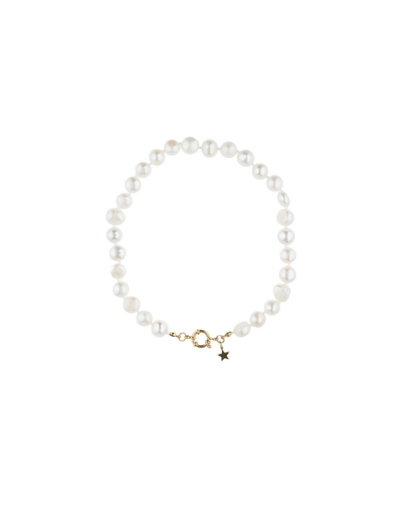 Fresh Water Pearl Necklace 8mm 38cm