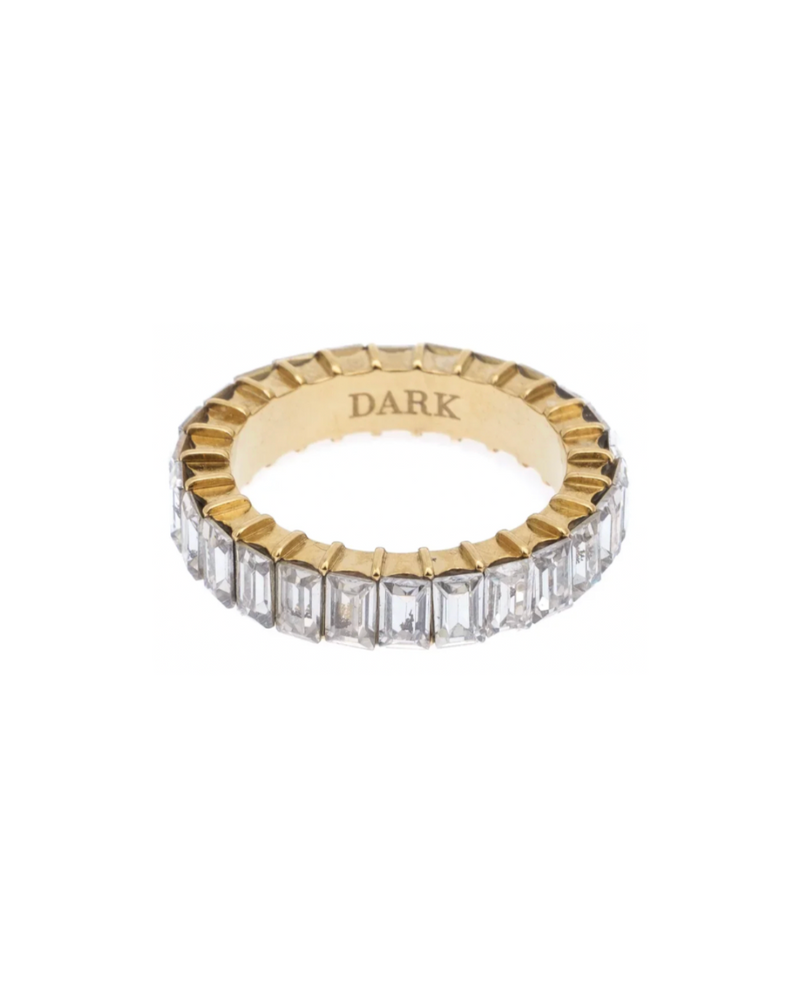Baguette Crystal Ring