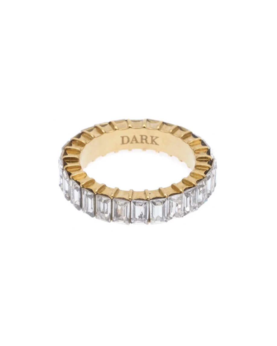 Baguette Crystal Ring