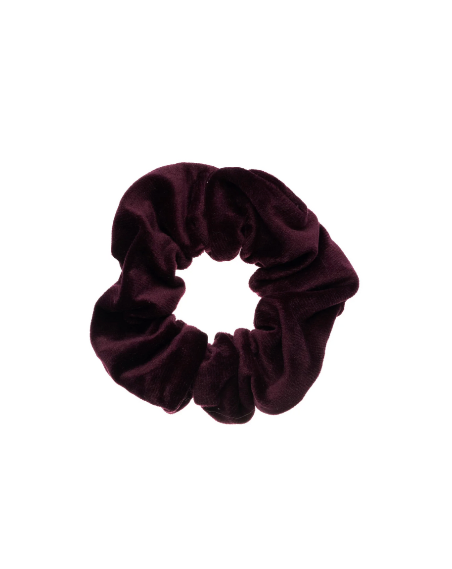Scrunchie Strikk Rich Plum