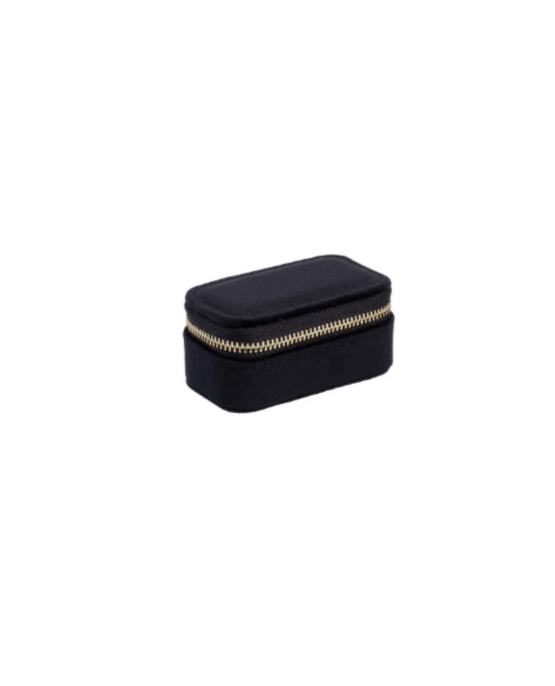 Velvet Jewellery Box Micro Black