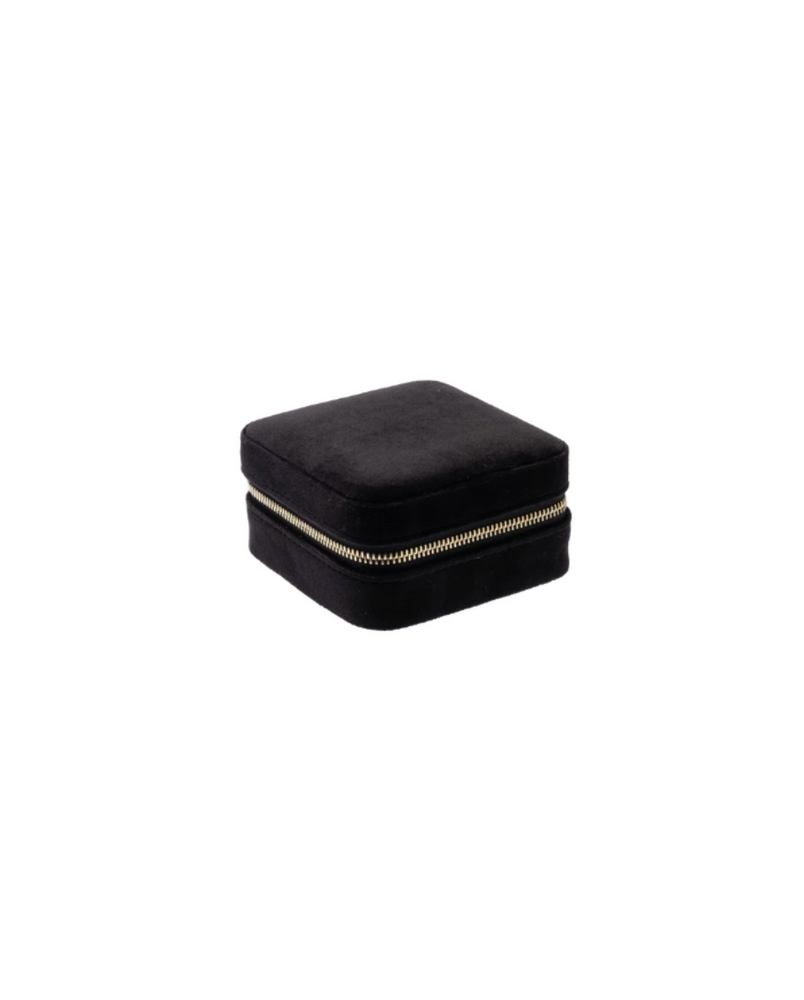 Velvet Jewellery Box Mini Black