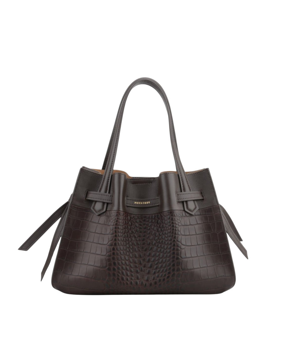 Blossom Crocco MEDIUM Brown