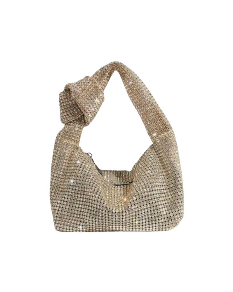 Glitter veske Gull