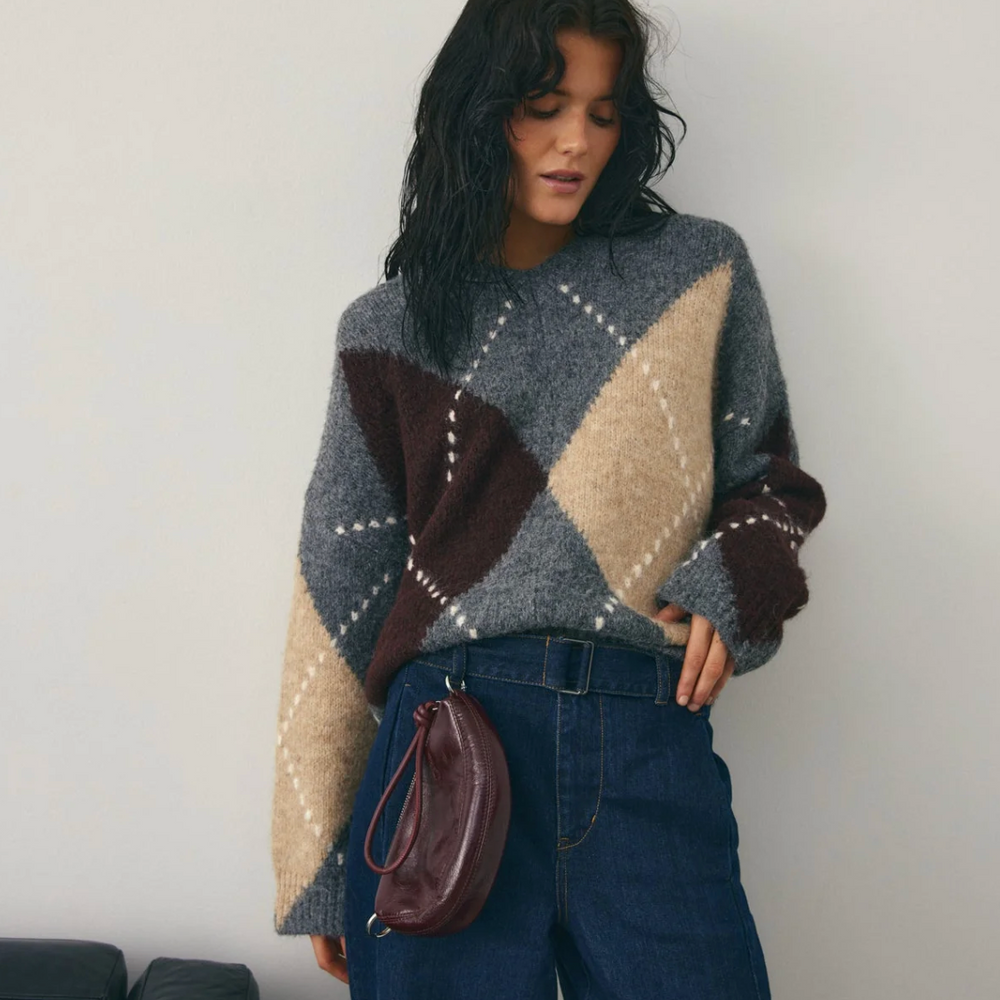 Lai Knit Medium Grey Melange